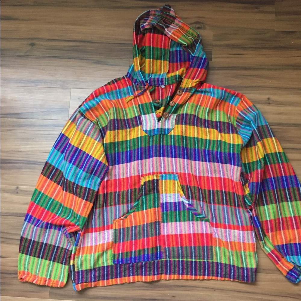 100% authentic Peruvian Baja hoodie